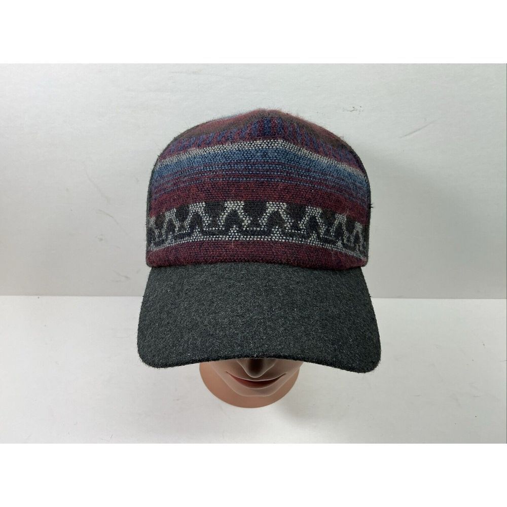 Aztec Native Print Womens Hat Gray Multicolored SnapBack Cap Activewear